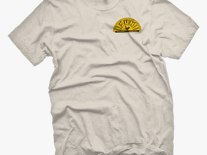 Sun Records Half Sun Crest Tee-cream - Best Hd Fishing T Shirt Designs