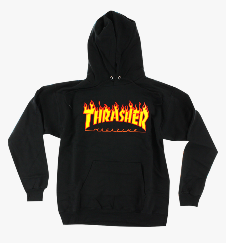 Thrasher Magazine Flame Logo Pullover Sweatshirt