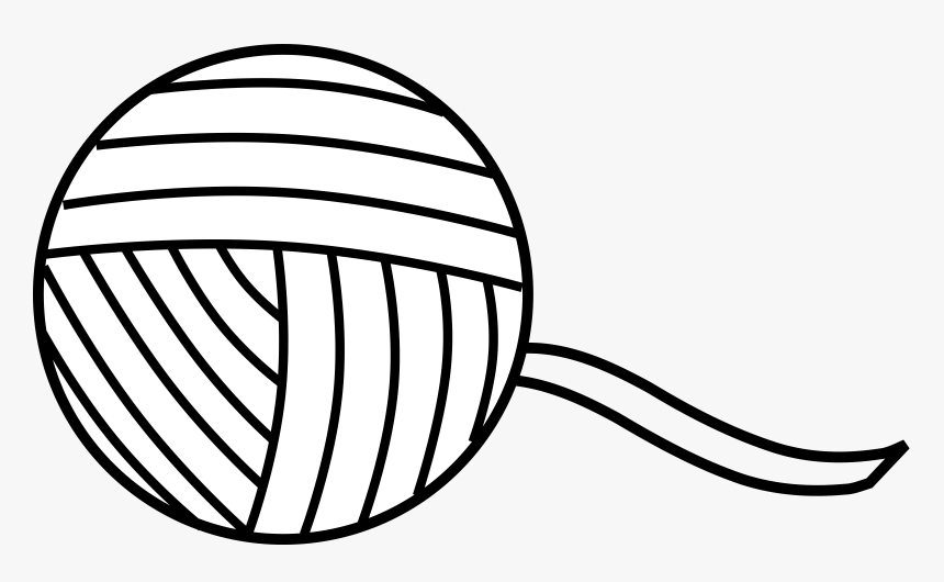 Yarn Clipart Black And White
