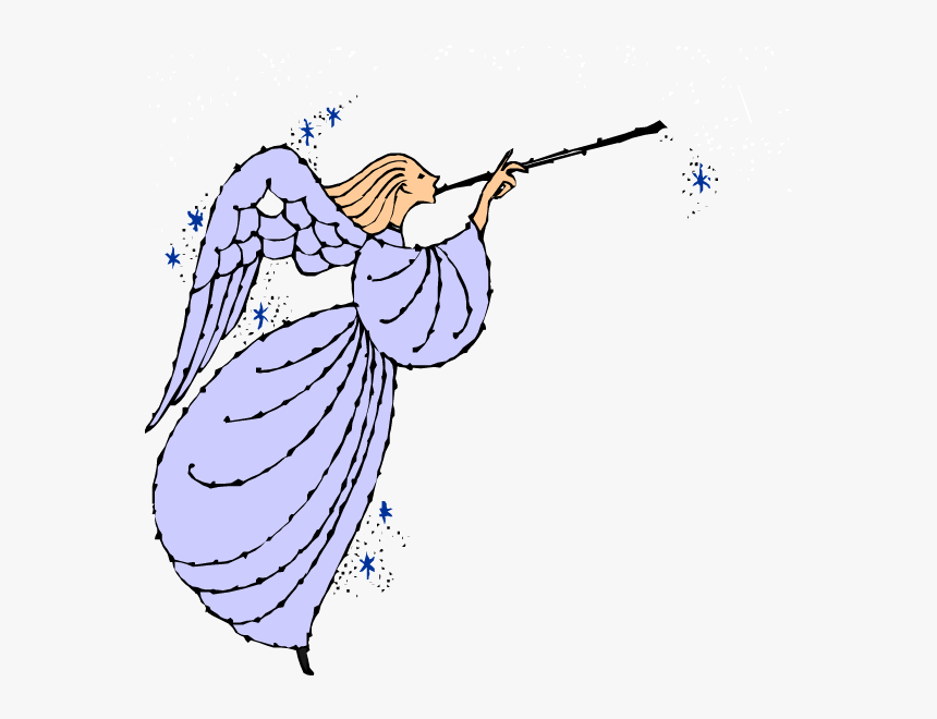 Angel Angle Transparent Png - Transparent Christmas Angel Clipart
