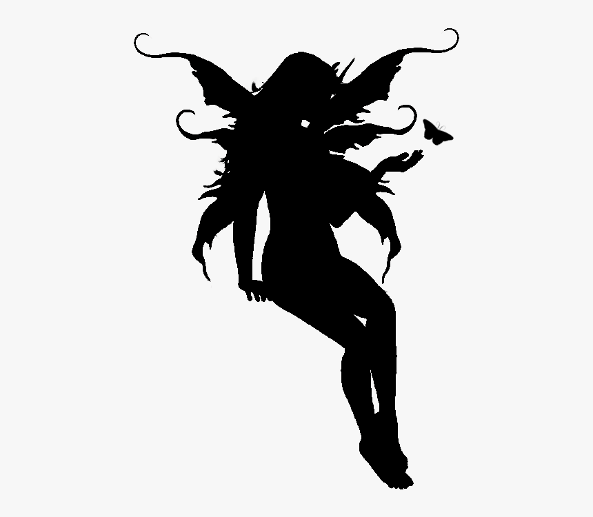 Фея Png - Transparent Background Fairies Silhouette Png