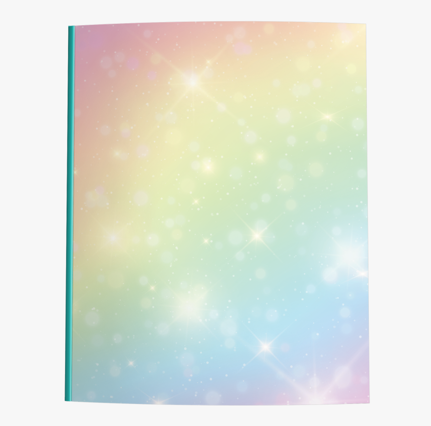 Pastel Rainbow Gradient Composition Notebook - Display Device