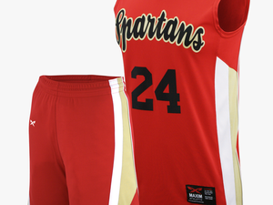 Transparent Basketball Jersey Png - Basketball Jersey Set Red Color