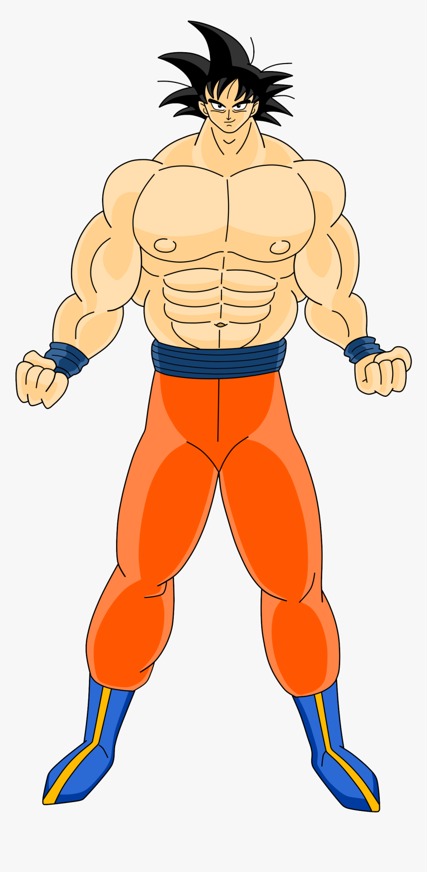 Son Goku - Son Goku Legs Muscle