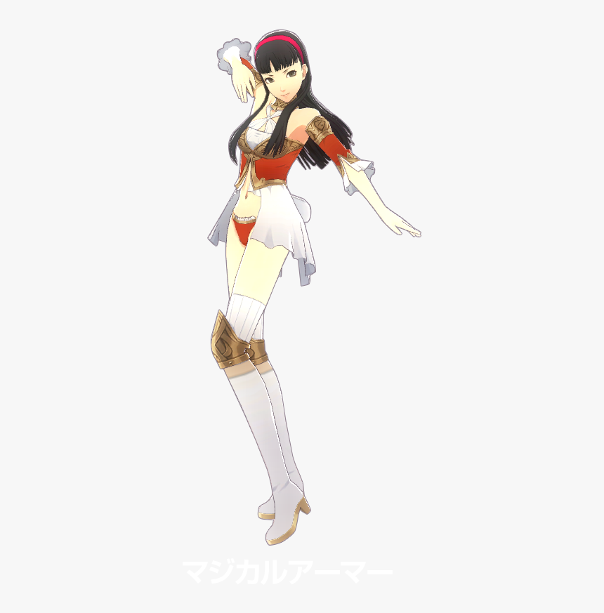 Yukiko Amagi In Her Magical Armor Alternate Costume - Persona 4 High Cut Armor