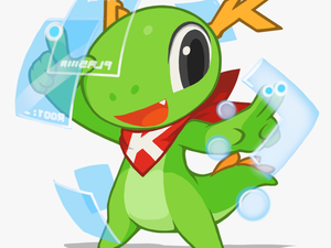 Kde Mascot Konqi For Plasma Desktop - Kde Plasma Mascot