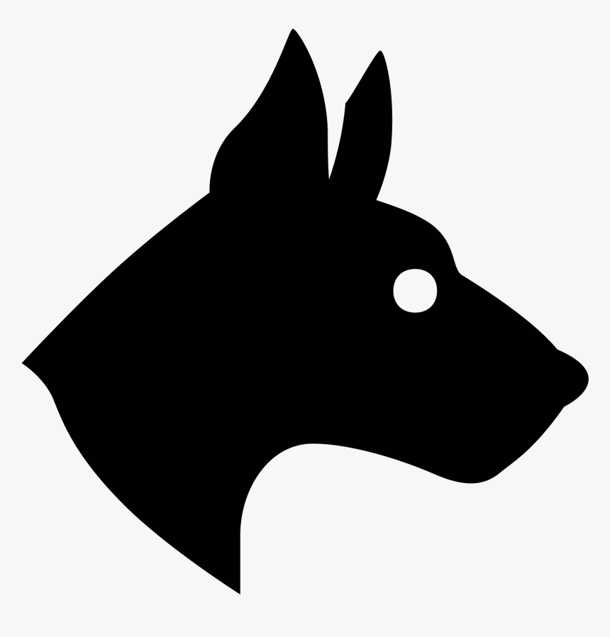 Transparent Dog Clipart Black And White Png - Dog Ico