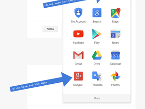 Access Your Google Plus Page - Google Logo