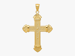 Royal Gold Cross Pendant - Pendant