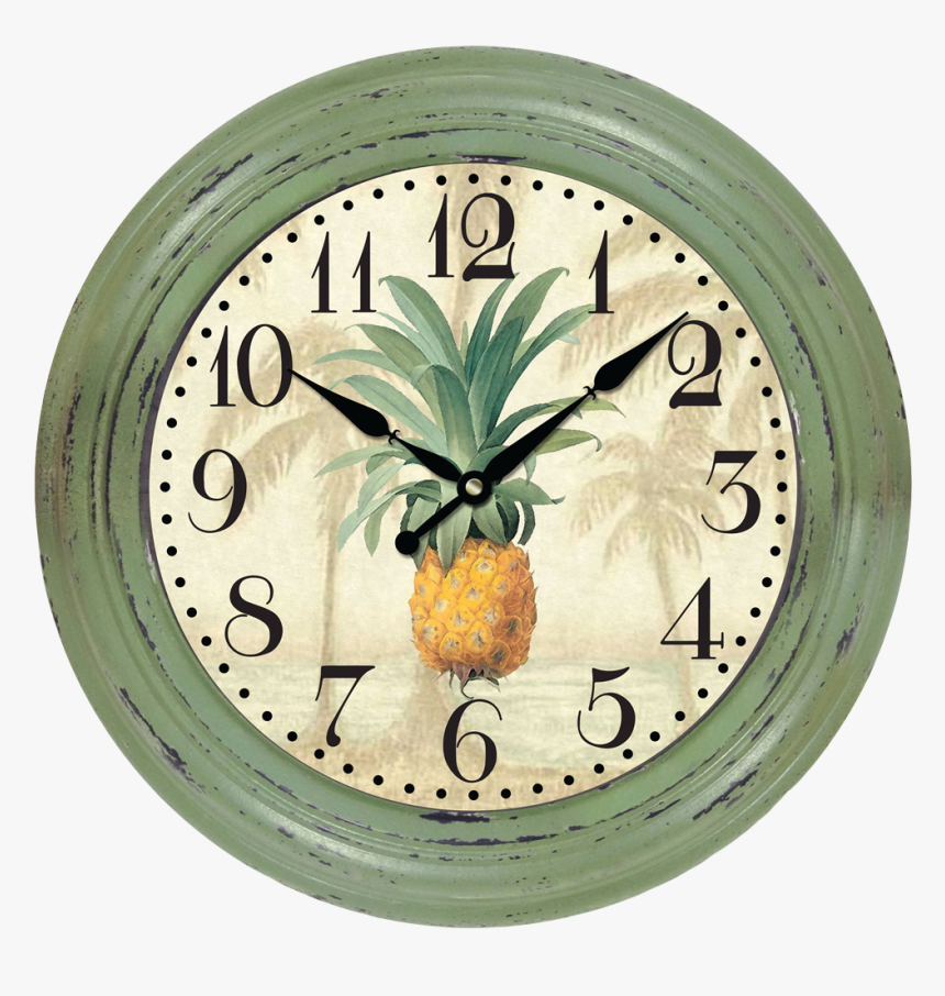 Green Wall Clock Png Image - House Watch Png