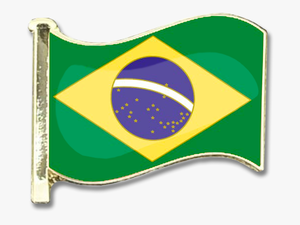 Brazil Flag Badge - Brasil