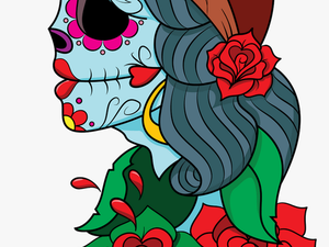 Skeleton Day Of The Dead Png