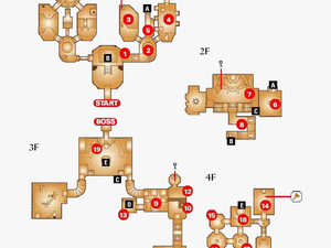 Zeldapedia - Master Quest Spirit Temple Map