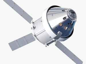 Orthographic View Of Orion Spacecraft