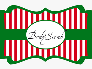 Free Printable Xmas Labes For Sugar Body Scrub - Green And Red Christmas Labels Free