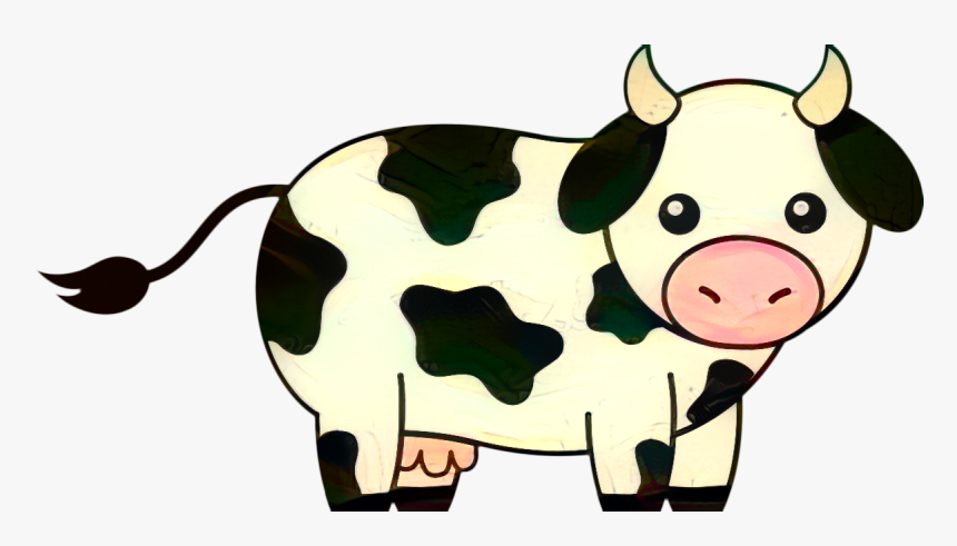 Dairy Cattle Clip Art Portable Network Graphics Clarabelle - Easy Cow Coloring Pages
