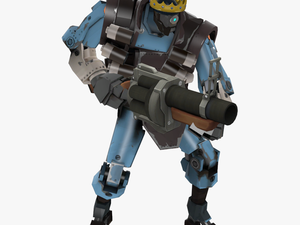 Blu Major Bomber - Tf2 Robot Demoknight