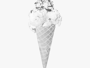 Vanilla Ice Cream Waffle Cone