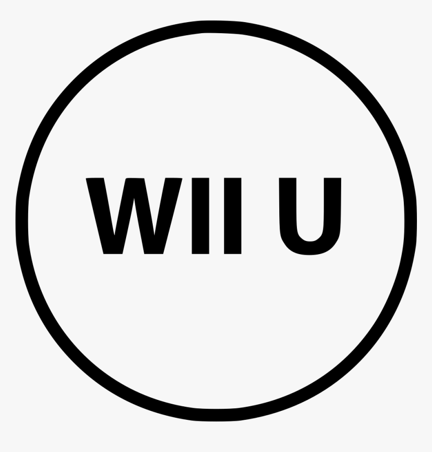Wii U Nintendo Sign Gaming Video - Wii U Icon Png