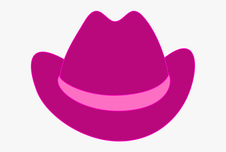 Cowboy Hat Cowboy Boot Clip Art - Pink Cowboy Hats Clipart