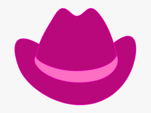 Cowboy Hat Cowboy Boot Clip Art - Pink Cowboy Hats Clipart