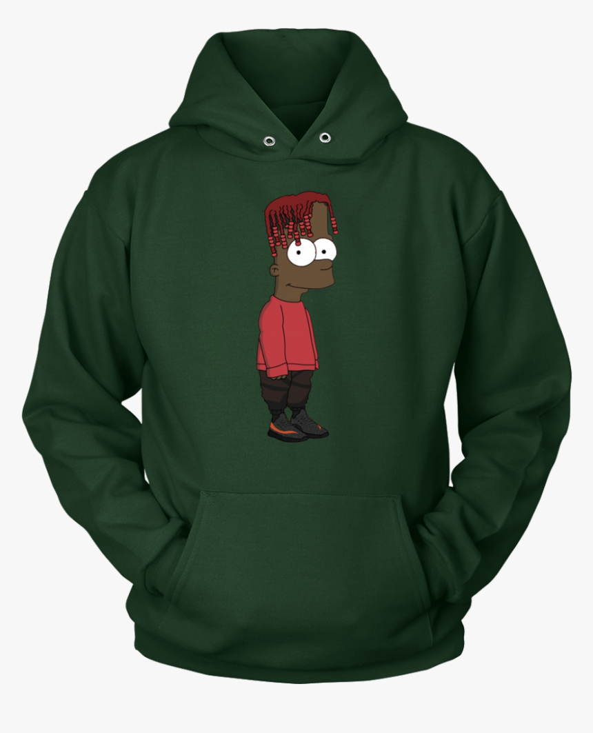 Bart Simpson Lil Yachty Unisex Hoodie Men Women - T Shirt Type Jacket