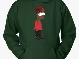 Bart Simpson Lil Yachty Unisex Hoodie Men Women - T Shirt Type Jacket