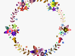 Floral Wreath By Barbaraalane Chromatic - Independence Day