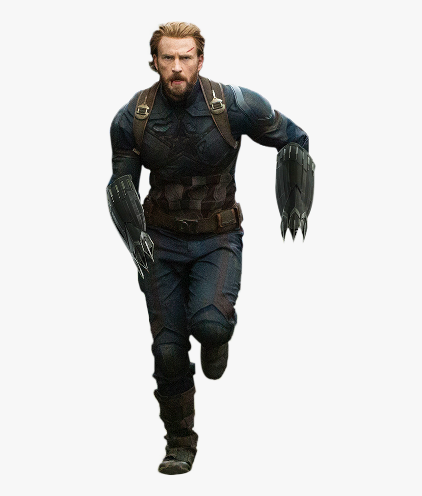 Captain America Transparent Back