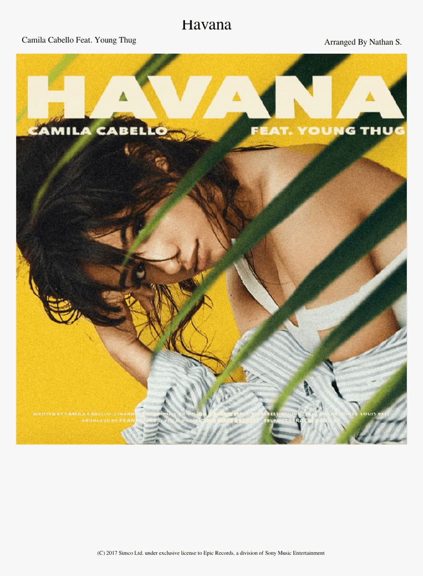 Transparent Young Thug Png - Havana Album Camila Cabello