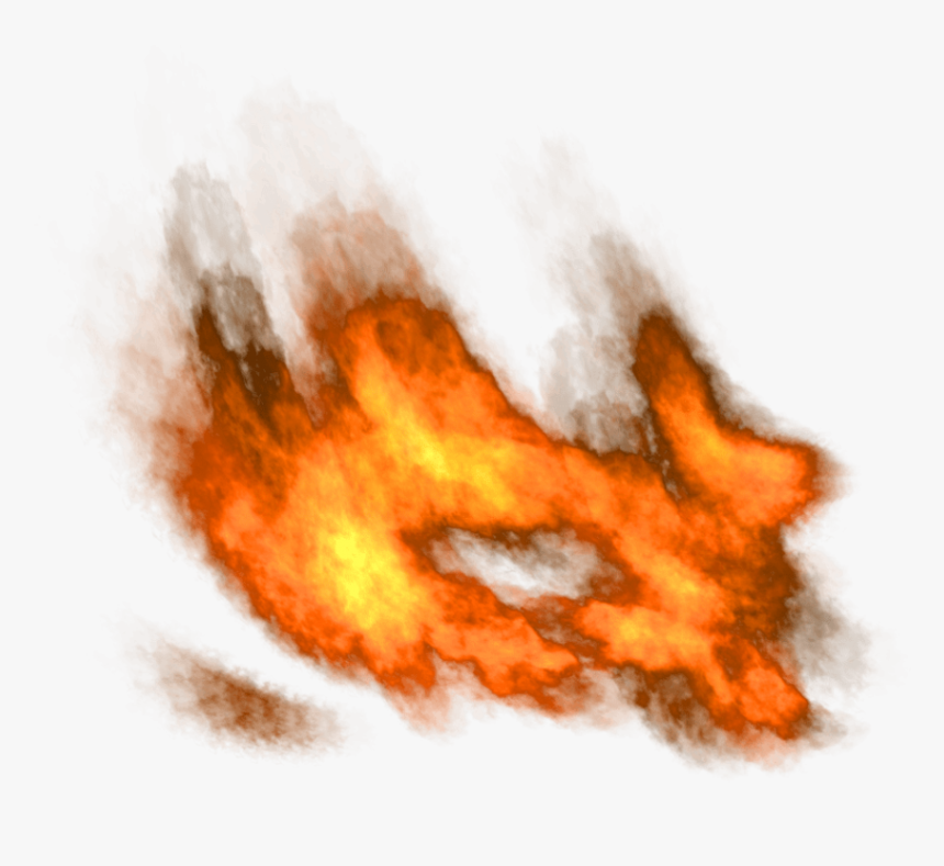 Flames Clipart Fireball - Transp