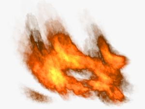Flames Clipart Fireball - Transparent Fire Image Free