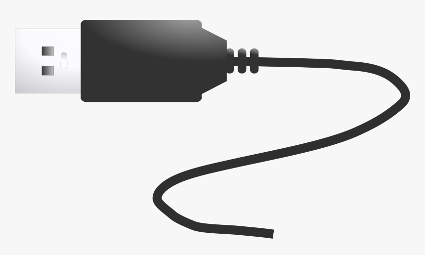 Electrical Clipart Usb Cable - Usb Plug Clipart
