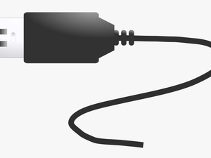 Electrical Clipart Usb Cable - Usb Plug Clipart