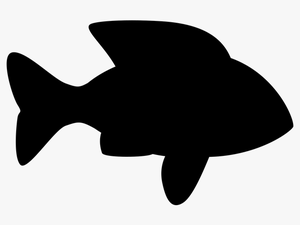 Silhouette Fish Clipart Transparent