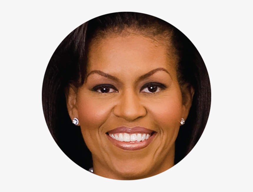 Michelle Obama Button - Michelle
