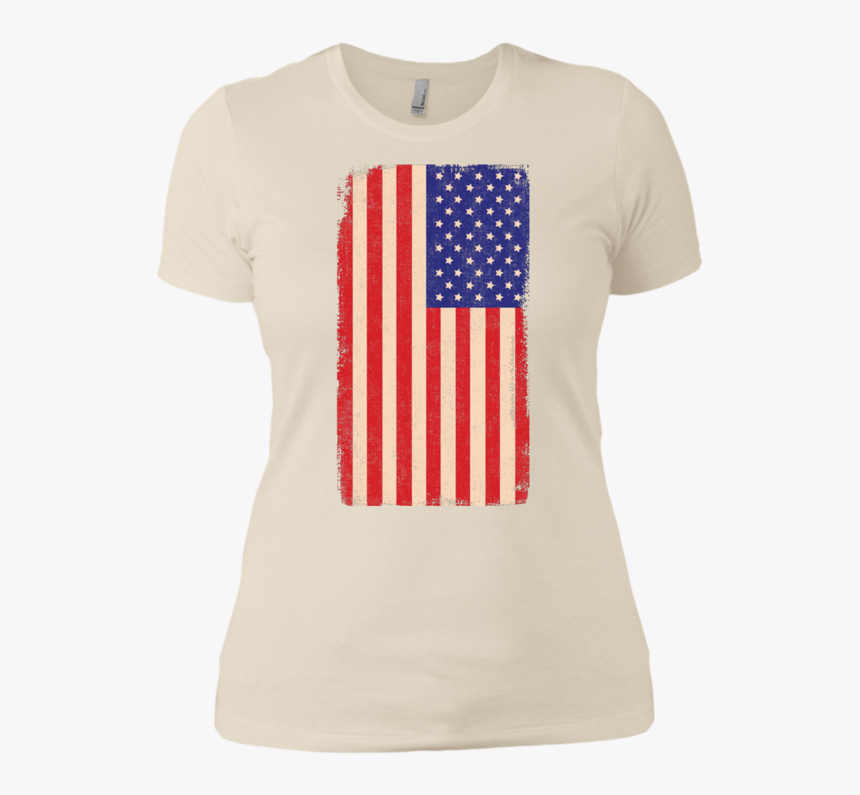 American Flag Vintage Ladies - A