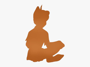 Peter Pan Png Transparent Images - Peter Pan Sitting Silhouette