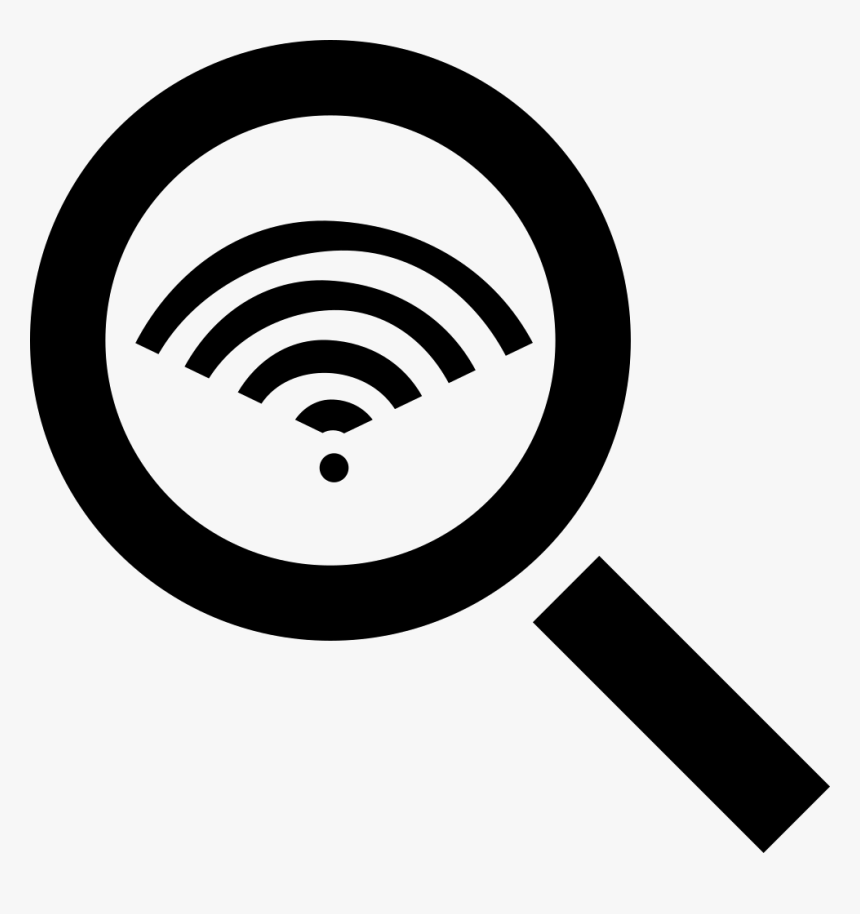 Search Signal Interface Symbol - Magnifier Code Icon
