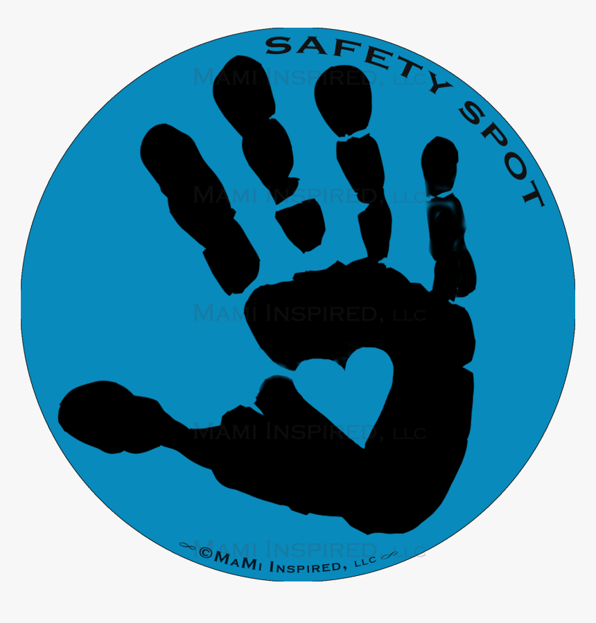 Safety Spot Kids Black Hand Colo