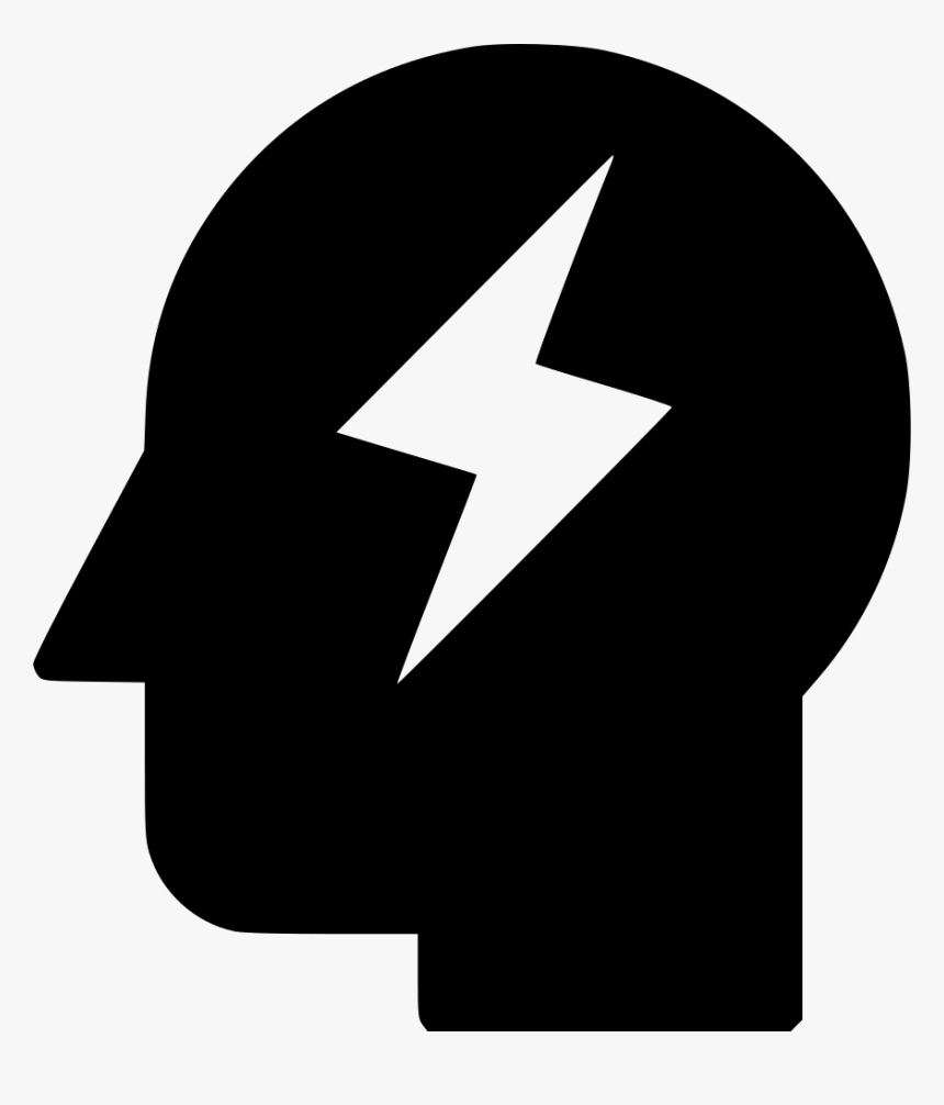 Headache Robot Power Lightning Idea Comments - Brain Thinking Icon