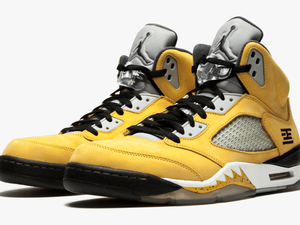 Jordan 5 Yellow Shoes