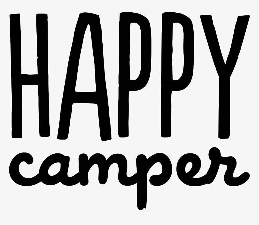 Happy Camper Transparent Backgro