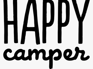 Happy Camper Transparent Background
