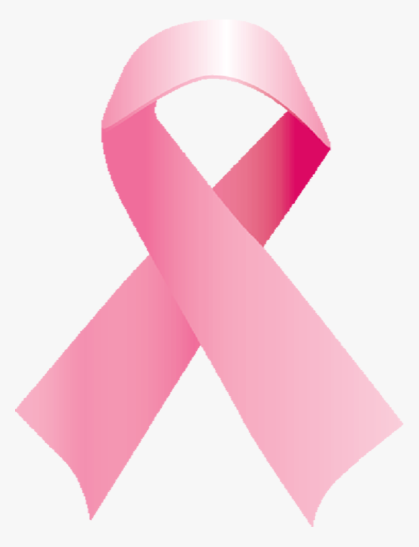 Transparent Breast Cancer Ribbon