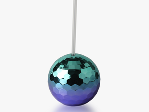 20oz/600ml Metal Coating Disco Ball Cup For Party - Sphere