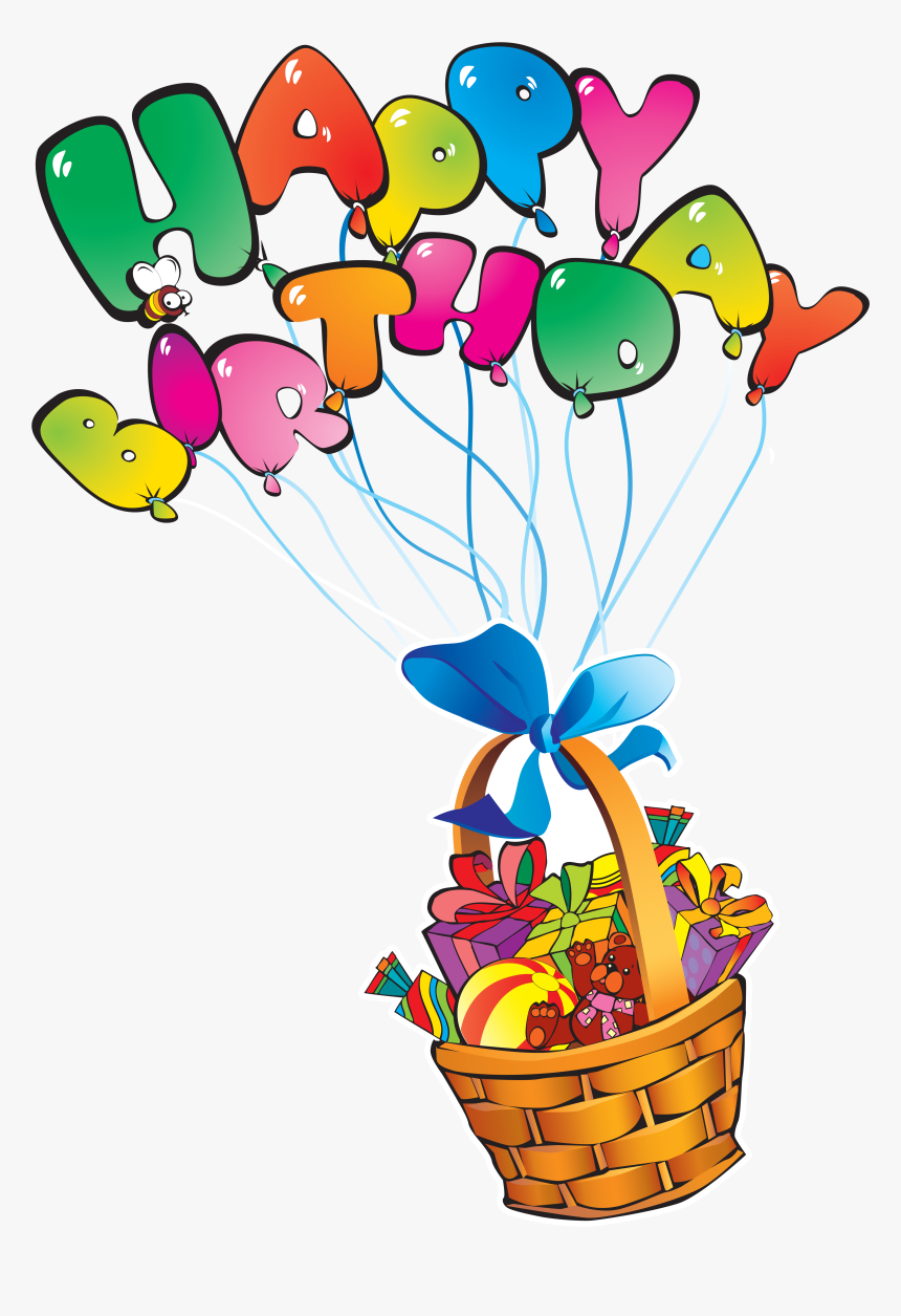 Transparent Background Happy Birthday Balloon Png