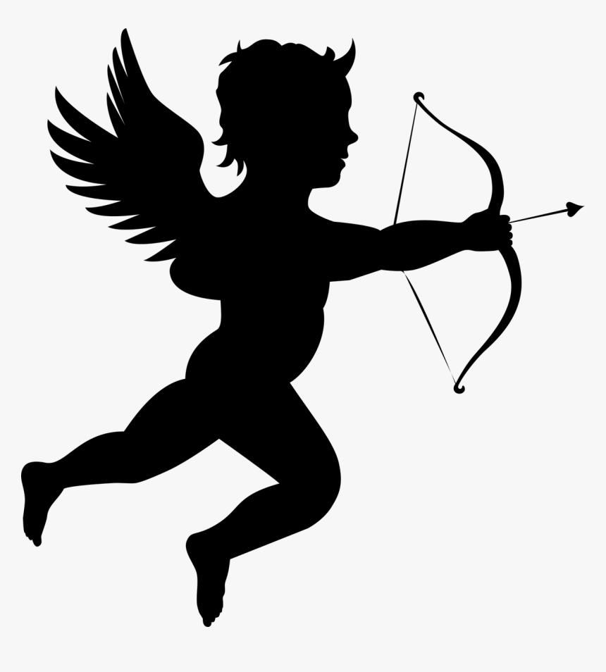 Cupid Silhouette Png