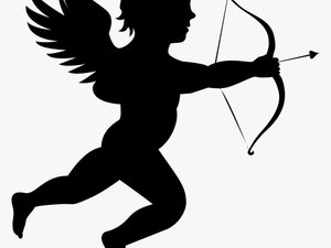 Cupid Silhouette Png