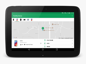 Find My Device Android Tablet